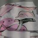 DecorLovee Pink Pumpkins Fall Round Tablecloth 60 Inch - Waterproof Fabric Table Cloth Protector, Watercolor Thanksgiving Tablecloths Washable Table Cover for Kitchen Banquet Coffee Table Party