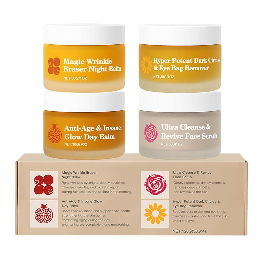 Mature Skin System - Complete Hydrating & Nourishing Skincare for Mature Women, Gentle Organics Formula for Mature Skin Promotes Smooth, Firm & Radiant Skin