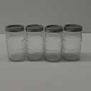 Mason Jars 32 Oz with Lids Wide Mouth 4 Pack, Glass Jars Canning Jars Large for Centerpieces Pickling Storage Food Meal Prep Salad Jam