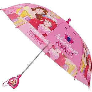 Disney Kids Umbrella, Frozen/Princess/Minnie Mouse Toddler and Little Girl Rain Wear for Ages 3-6