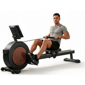 UMAY Rowing Machines for Home,Magnetic Rowing Machine with APP Support