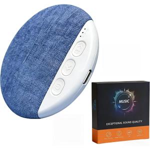 Bluetooth Pillow Speaker for Sleeping, Under Pillow Speaker with Sleep Timer & White Noise, Thin Speaker for Bed, Hi-Fi Sound, 48H Battery, Type-C, Private Listening for Adults & Kids