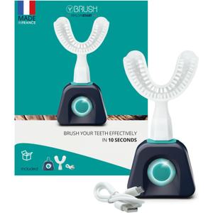 Y-Brush NylonStart 2024 - Electric Toothbrush - Y-Shaped Brush - Innovation Awards at CES, 3 Months Battery Life - NylonStart Adult Pack (12yo-99) - Clinically Proven