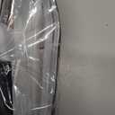 MSDADA Gas Stove Covers,8 Pcs Black 0.2mm 10.6" x 10.6" Gas Range Protectors with 2 Pcs Clear 21” Kitchen Gap Cover, Double Thickness, Non-Stick, Reusable And Dishwasher Safe