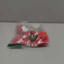 Sanrich 4pcs/Pack Fabric Rose Hair Flowers Clips Mexican Hair Flowers Hairpin Brooch Headpieces (Red)