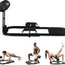 Lifepro Hip Thrust Machine  Adjustable Glutes Workout Equipment for Home  GluteBlast Foldable Booty Builder, Sissy Squat Machine, Thrust Glute Bench, Home Gym Glute Workout