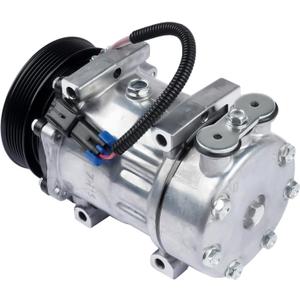 Air Conditioner AC Compressor with Clutch F696001122 Replacement for Kenworth C500 K100E T2000 T300 T600A T680 T800 T880 W900 AKWH