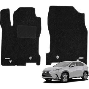 WENNEBIRD Superior Carpet Front Row Floor Mats for 2015-2021 Lexus NX, 0.5-Inch Ultra-Thick, Noise-Reducing, All-Weather Waterproof Anti-Slip – 2-Pc Set