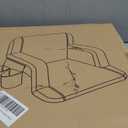 HITORHIKE Stadium Seat for Bleachers or Benches Portable Reclining Foldable Type Stadium Seat Chair with Padded Cushion Chair Back and Armrest Support(Black,21")