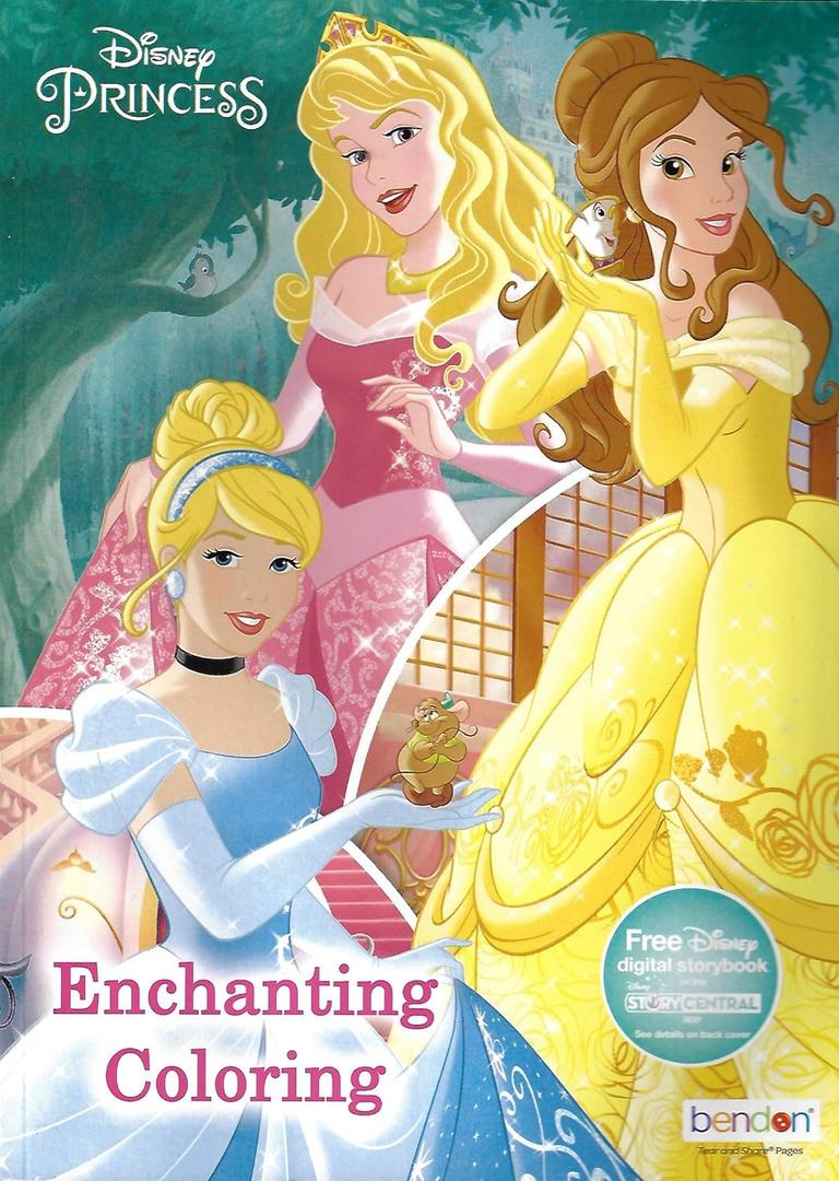 Disney Princess Enchanting Coloring Book