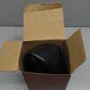 LKWLIKEI Nappa Premium Leather car Steering Wheel Cover, Non-Slip, Breathable, Universal 15 inches, Black.