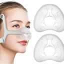 Replacement Mask Cushion for AirFit N20 Large - 2 Packs Snug Fit & Secure Seal Nasal Cushions Compatible with Original Frame, Masks Accessories Replacement Supplies(L)