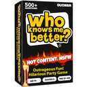 QUOKKA Who Knows Me Better? - Hot & Wild Edition | Bold & Spicy Party Card Game for Adults Only | 500+ Daring Questions to Expose Your Friends’ Deepest Desires 2 Pack