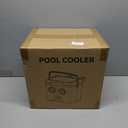 13.74 Qt Pool Cooler with Bluetooth Speaker, Play Music Loudly, Designed for Above Ground Pools, Cans Keep Cold for 1-3 Days, Poolside Ice Chest Accessories, Suitable for Poolside & Outdoor Parties