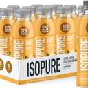 Isopure Zero Carb 32g Clear Protein Ready-to-Drink, Whey Protein Isolate, Lemonade, 12 Pack (16.9 Fl Oz (Pack of 12)) BB 10/21/26
