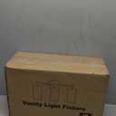 2023 Upgrade 3-Light Brushed Nickel Bathroom Vanity Light Fixtures, Clear Glass Shade Wall Sconces for Mirror, Bedroom, Living Room, Hallway