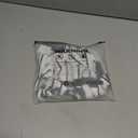 Women's Striped Off Shoulder Crop Top Short Sleeve Asymmetrical Letter Graphic Tees (M)