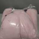 Swemos Travel Pillow, Car Pillow for Kids & Adults - Ergonomic Travel Pillows Sleeping Aid for Neck & Body Support, Car Travel Essentials Pillow on Road Trips-Pink