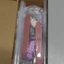 2 Pack Leak Proof Lid for 40oz Stanley H2.0 Quencher, No Spill Lids Replacement 40 oz for Stanley ProTour, with Removable Nozzle (Cream+light purple)