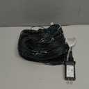 Joomer Christmas Net Lights - 12FT x 5FT 360 LED Plug-in Mesh Lights, Waterproof with 8 Modes, Timer, Connectable for Bushes, Trees, Garden, Outdoor Christmas Decor (Green Wire, White)