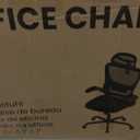 FelixKing Office Chair, Ergonomic Desk Chair Breathable Mesh Chairs Adjustable High Back Lumbar Support Flip-up Armrests, Executive Rolling Swivel Comfy Computer Chairs Home Office Black