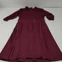 Nmoder Casual Dresses for Women Semi Formal Fit and Flare 3/4 Sleeve A-line Church Work Dress with Pockets No Size