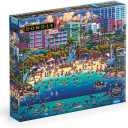 Buffalo Games - Sapphire Select - Eric Dowdle - La Jolla Cove - 1000 Piece Jigsaw Puzzle  Challenging & Fun  Blue Core Puzzle Board  Giftable Display Box - Full Size Poster Included