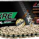 RK Racing Chain GB525XRE-114 Gold 114 Link XW-Ring Chain with Connecting Link