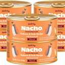 Made by Nacho Sustainably Caught Salmon & Sole Recipe with Bone Broth Minced Wet Cat Food, 5.5-oz can, Case of 6