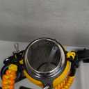 Insulated Water Bottle 40 oz, Triple Wall Vacuum Stainless Steel (Cold for 48 Hrs), Leak Proof & Non-BPA, Modern Water Flask Jug with Paracord Handle & Straw Spout Lids, Ombre Orange