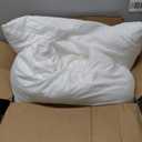 MIULEE Set of 2 Throw Pillow Inserts 20x20 Inches, 100% Virgin Filling Nonwoven Pillow Inserts for Couch Sofa Living Room