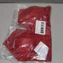 Smart & Sexy womens Signature Lace Deep V Neck Wireless Bralette, Bralettes for Women With Support, Bralettes and Bralette Pack (Red, L)