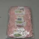 4 Skeins Fluffy Chenille Yarn for Crocheting - Chunky Velvet Yarn for Scarves Shawls, Baby Blankets, Hats Plush Toys, Plush Yarns Each Skein 49.2yd, 3.5oz (Cherry Pink)