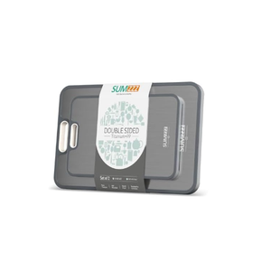 Titanium Cutting Board for Kitchen, Cutting BoardDouble Sided Food Grade, Pure Titanium and WheatStraw PP, Easy to Clean