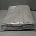 NICETOWN 100% Blackout Linen Curtains 90" Long for Bedroom, Thermal Insulated Living Room Curtains with Liner, Farmhouse Style Linen Blend Window Draperies for Dining Room (2 Panels, 52" W, Natural)