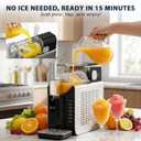 LIFECREEK 88oz Slushie Machine, No-Ice Frozen Drink Maker | One-touch frozen drink maker with 7 presets and auto-clean for slushies, margaritas, milkshakes, and frappes.