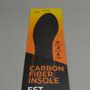 EstCarbon - Carbon Fiber Insole - 1 pc, Men 8-8.5, Women 9 - Unisex Orthotic Shoe Insert - Stiff Foot Plate - Turf Toe, Hallux Rigidus, Flat Feet, Plantar Fasciitis, Mortons Extension