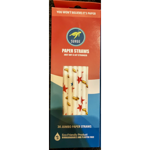 Surge 30 Jumbo Paper Straws