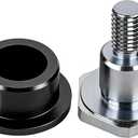 Handle Bushing with Bolt Kit Fits for Wacker Newer Style WP1540 WP1550 Plate Compactor -5100028928 Bolt, 5100004367 Bushing
