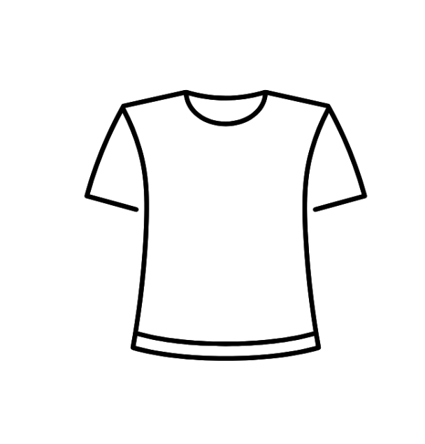 Port Company 2 Pcs Shirts Black, L