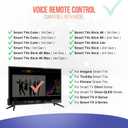 Replacement Remote for FireStick (2nd/3rd Gen), 4K Max, 4K (1st/2nd Gen), Lite, HD, Fit for Fire Smart TV Cube (1st/2nd/3rd Gen), Smart TV 3rd Gen with Voice Control