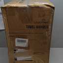 Live Fine Towel Warmer | Bucket Style Luxury Heater with LED Display, Adjustable Timer, Auto Shut-Off | Fits 40 x 70 Oversized Towel (White)