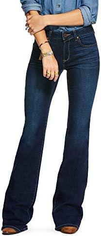 ARIAT Women's Ultra Stretch Perfect Rise Katie Flare Jean 34R