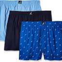 Nautica mens Cotton Woven 3 Pack Boxer XL