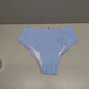 Bathing Suit Bottoms Blue Size Small, 36