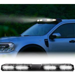 Mabett Roof Top Lights Bar for Ford Maverick 2022-2025 Accessories, White LED Beads Spotlights Kit Truck Cab Light Waterproof Rooftop Searchlight Off-Road Only