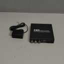 Adapter Converter Fits for HDMI to RCA & AV 3RCA CVBS Composite Video Audio, Support PAL/NTSC, Compatible with PC, Laptop, Xbox, TV, Camera, Monitor