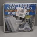 Mattress Vacuum Bag for Moving, Vacuum Seal Mattress Bag for Memory Foam or Inner Spring Mattresses, Compression and Storage for Returns, Leakproof Valve and Double Zip Seal (Queen/Full/FullXL)