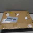 Dog Gate Indoor,18"-45" Adjustable Extra Wide Metal Short Dog Gate to Step Over, 14" Tall Small Pet Gate with 3 Extension Kits, Pressure Mounted for Doorways & Stairs Black