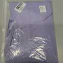 firfig Womens Deep V-Neck Cami Dress Crisscross Open Back Tie Waist Mini Dresses (Purple, L)